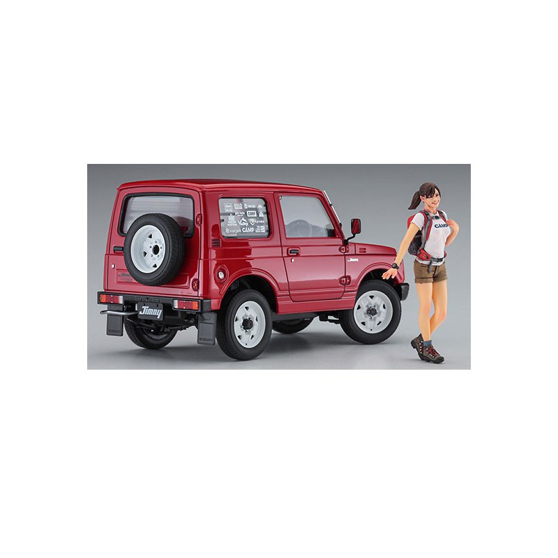 Suzuki Jimny+ Girl 1/24 plastic car cover | Scientific-MHD Suzuki Jimny+ Girl 1/24 plastic car cover | Scientific-MHD