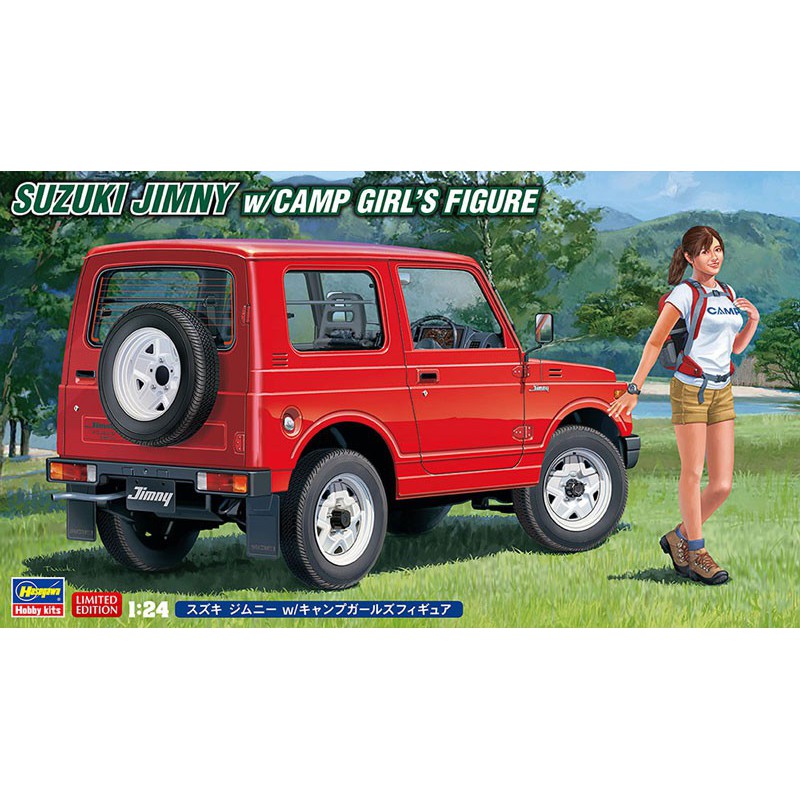 Suzuki Jimny+ Girl 1/24 plastic car cover | Scientific-MHD Suzuki Jimny+ Girl 1/24 plastic car cover | Scientific-MHD