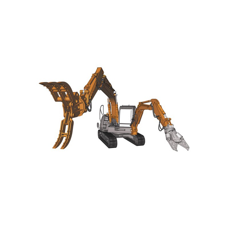 Hitachu Astaco NEO 1/35 plastic truck model | Scientific-MHD