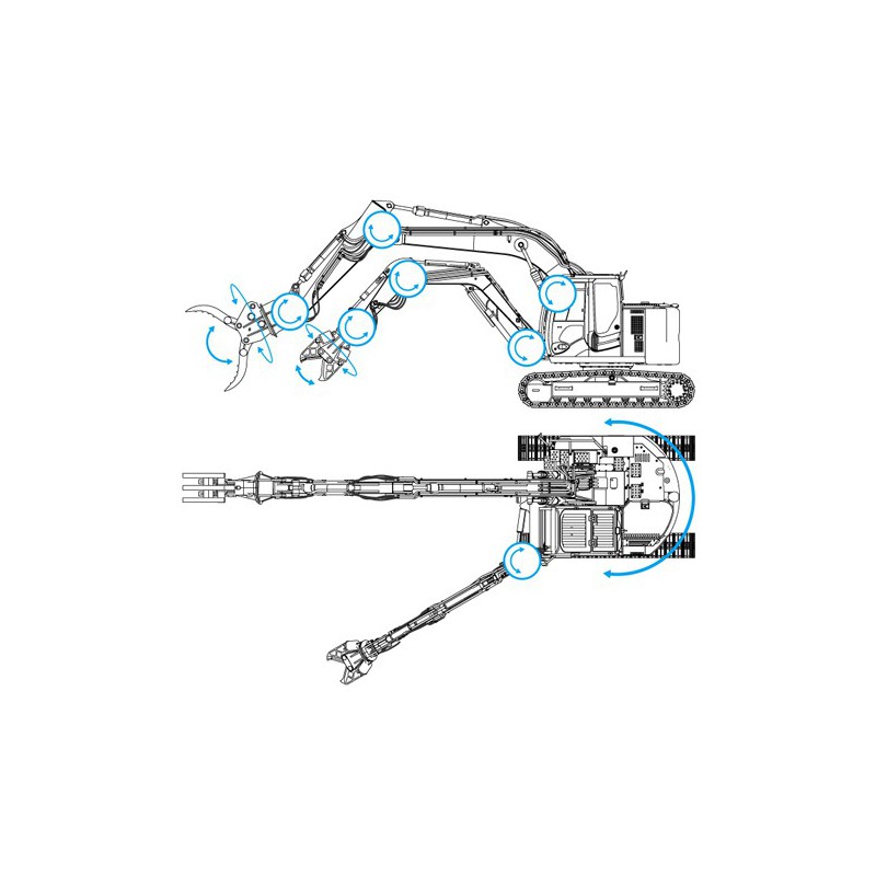 Hitachu Astaco NEO 1/35 plastic truck model | Scientific-MHD