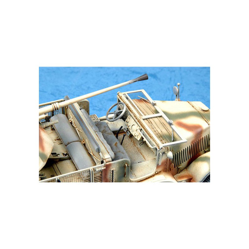 German plastic tank model 3.7cm Flak 37 | Scientific-MHD