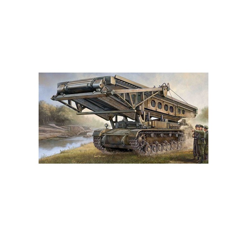 Plastic tank model German Bruckenleger IV B | Scientific-MHD