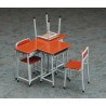 Diorama model mounted and painted tables and school chairs 1/12 | Scientific-MHD Diorama model mounted and painted tables and school chairs 1/12 | Scientific-MHD