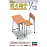 Diorama model mounted and painted tables and school chairs 1/12 | Scientific-MHD Diorama model mounted and painted tables and school chairs 1/12 | Scientific-MHD