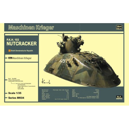 Plastic science fiction model P.K.H. 103 NUTCRACKER 1/35 | Scientific-MHD Plastic science fiction model P.K.H. 103 NUTCRACKER 1/35 | Scientific-MHD