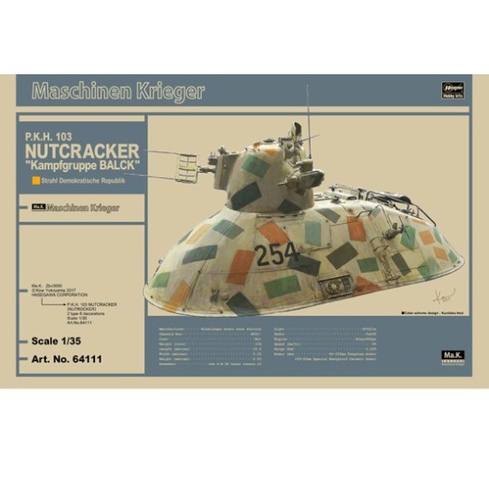 Plastic science fiction model P.K.H. 103 NUTCRACKER 1/35 Plastic science fiction model P.K.H. 103 NUTCRACKER 1/35 | Scientific-MHD