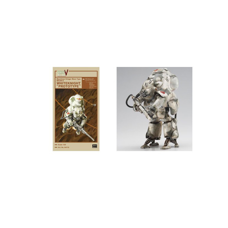 MK44H-0Whiteknight 1/20 plastic science fiction model | Scientific-MHD