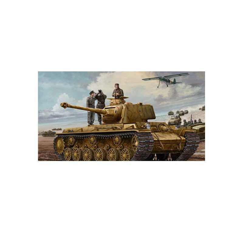 Plastic tank model German PZ.KPFM KV-2 754 (R) | Scientific-MHD