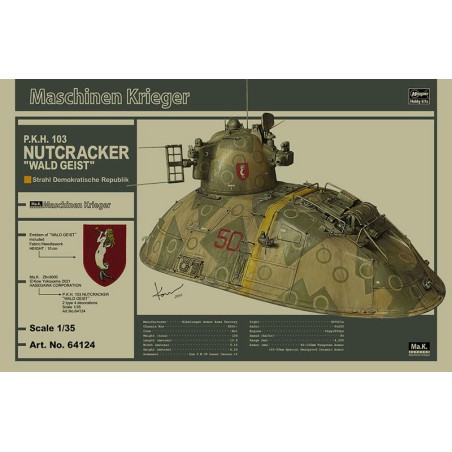 Plastic science fiction model P.K.H. 103 Nutcracker Wald Geist 1/35 | Scientific-MHD Plastic science fiction model P.K.H. 103 Nutcracker Wald Geist 1/35 | Scientific-MHD