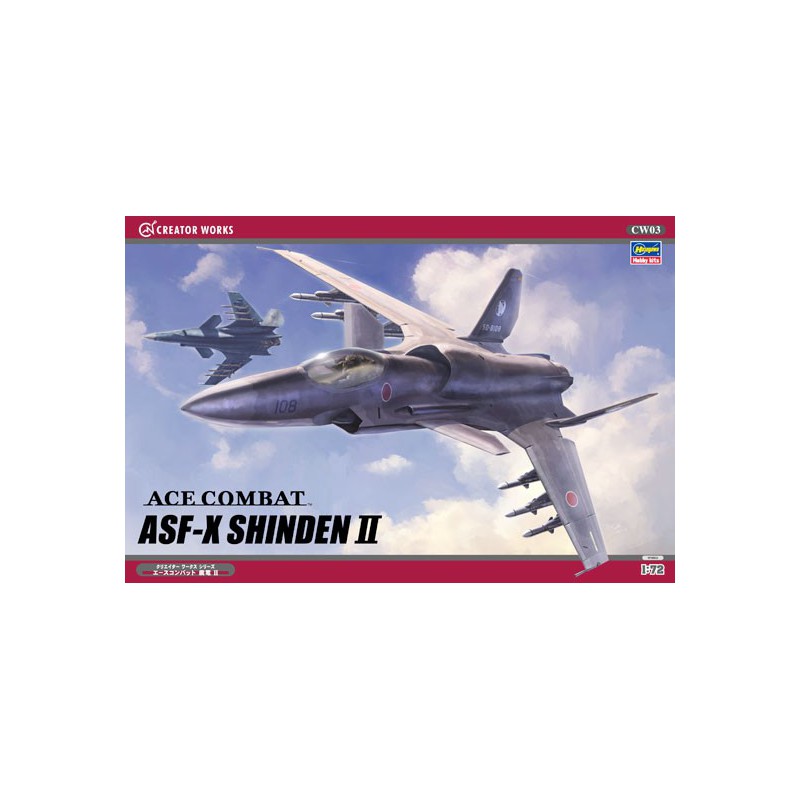 Plastic science fiction model Ace Combat ASF-X Shinden 1/72 | Scientific-MHD