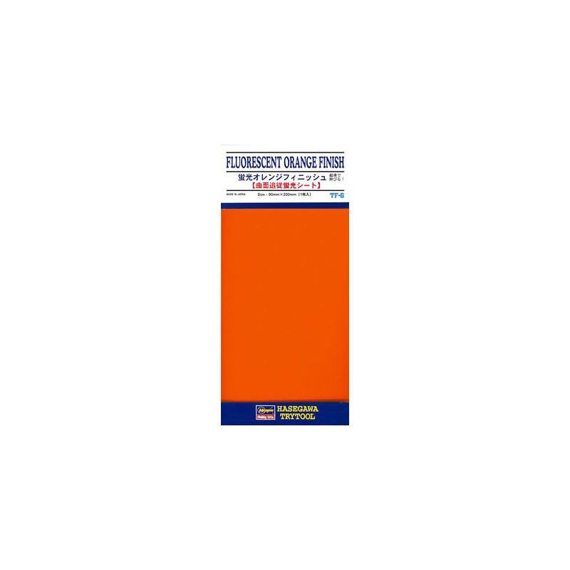 Materials for model Fluo orange finish plate | Scientific-MHD