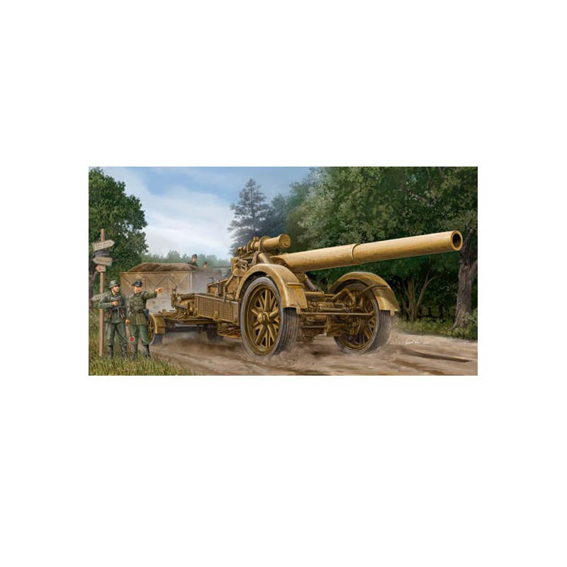 German plastic tank model 21cm Morser 18 | Scientific-MHD