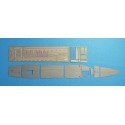 Plastic boat model QG24 AKAGI 1/700 details | Scientific-MHD Plastic boat model QG24 AKAGI 1/700 details | Scientific-MHD
