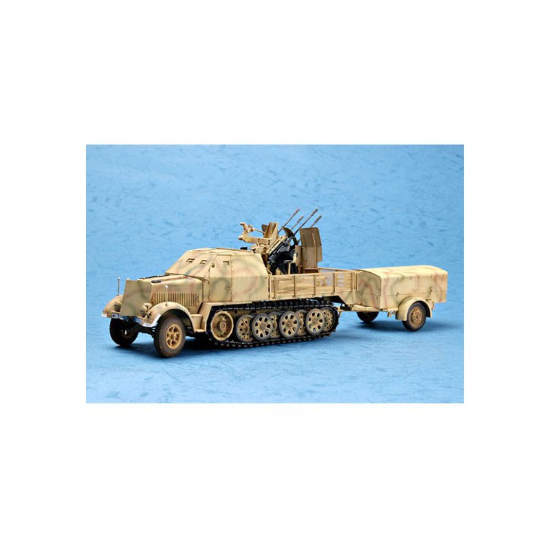 Plastic tank model German 2cm Flakvierling 38 | Scientific-MHD