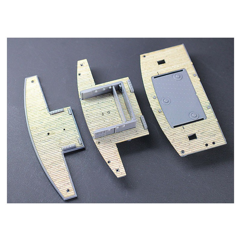 Plastic boat model bridge Immitation Wood for Z28 | Scientific-MHD