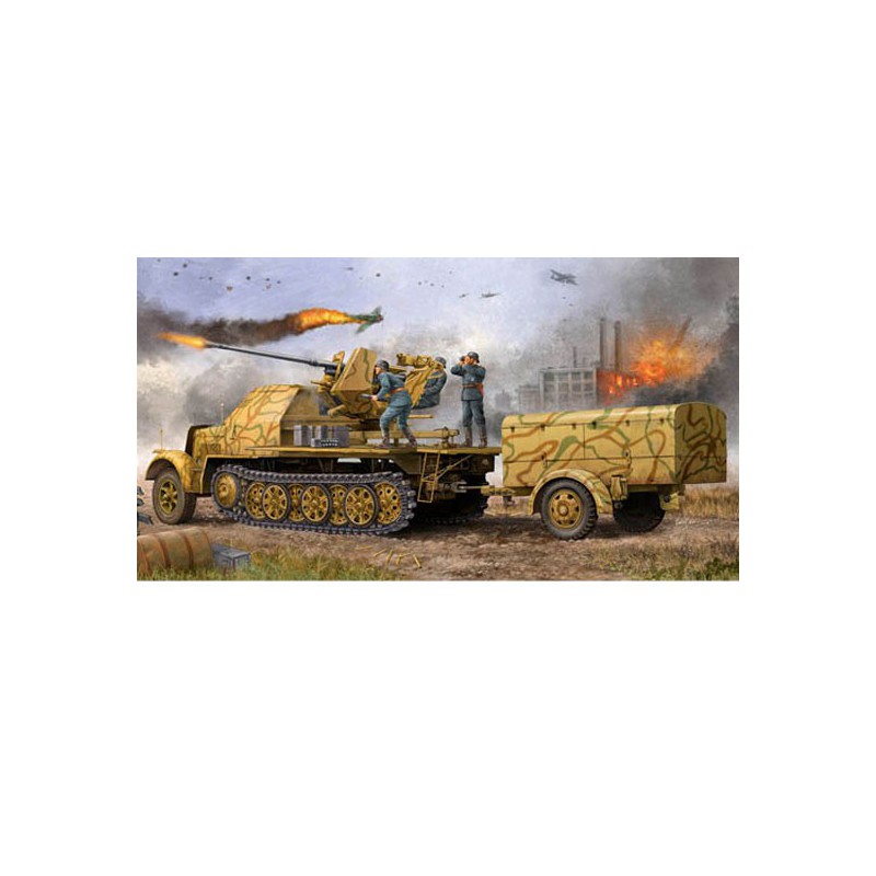 German plastic tank model 3.7cm Flak 37 | Scientific-MHD