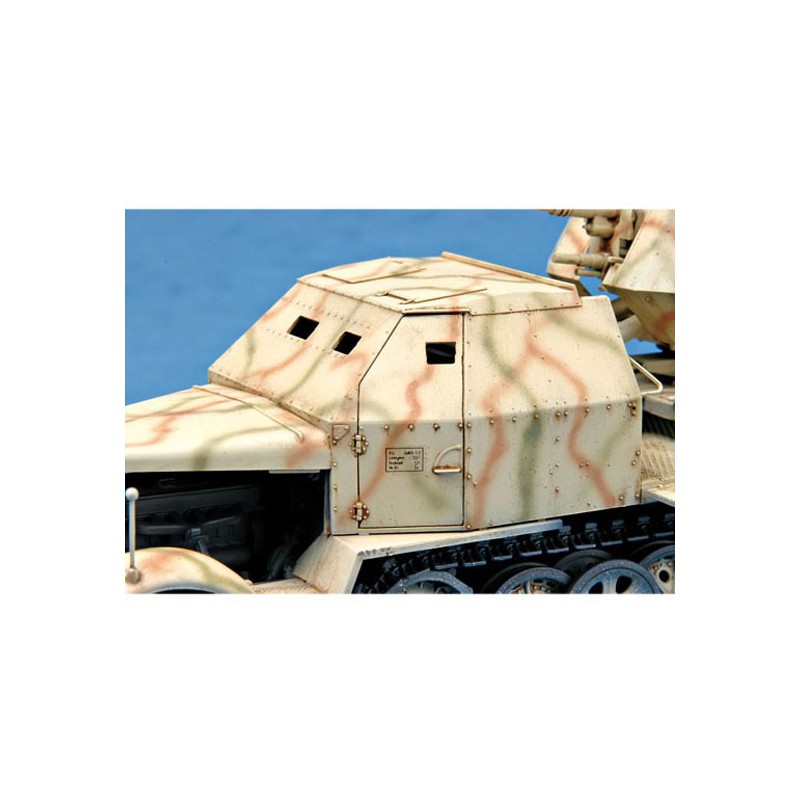 German plastic tank model 3.7cm Flak 37 | Scientific-MHD