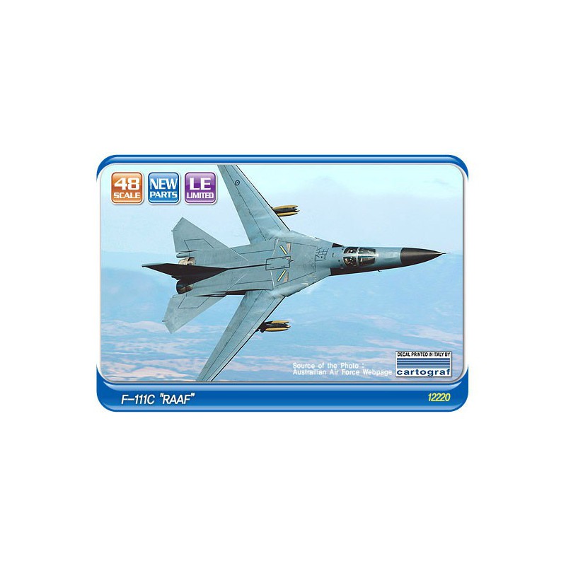 F-111C plastic plane model Australian AF 1/48 | Scientific-MHD