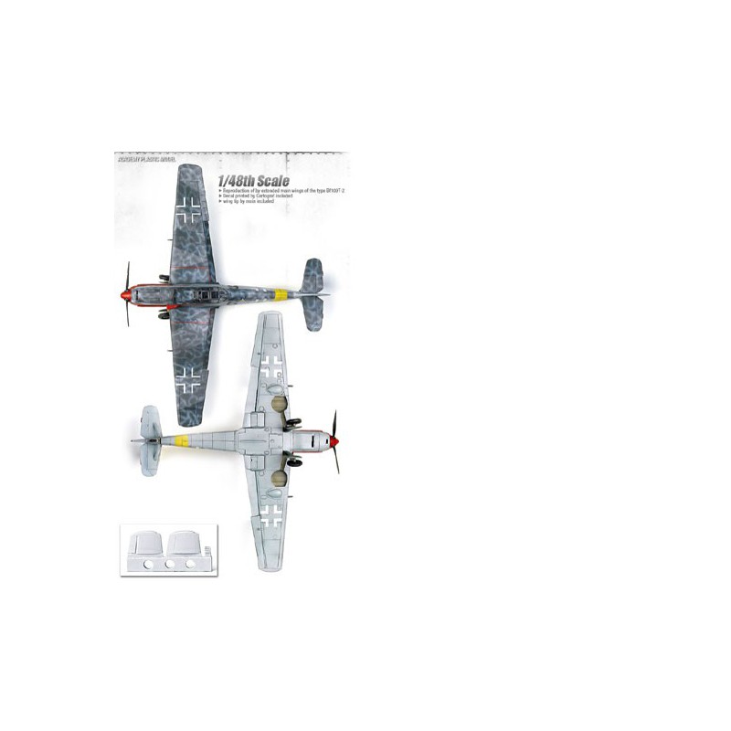 Messerschmitt BF109t-2 1/48 plastic plane model | Scientific-MHD