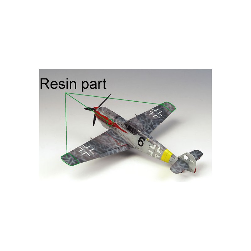 Messerschmitt BF109t-2 1/48 plastic plane model | Scientific-MHD
