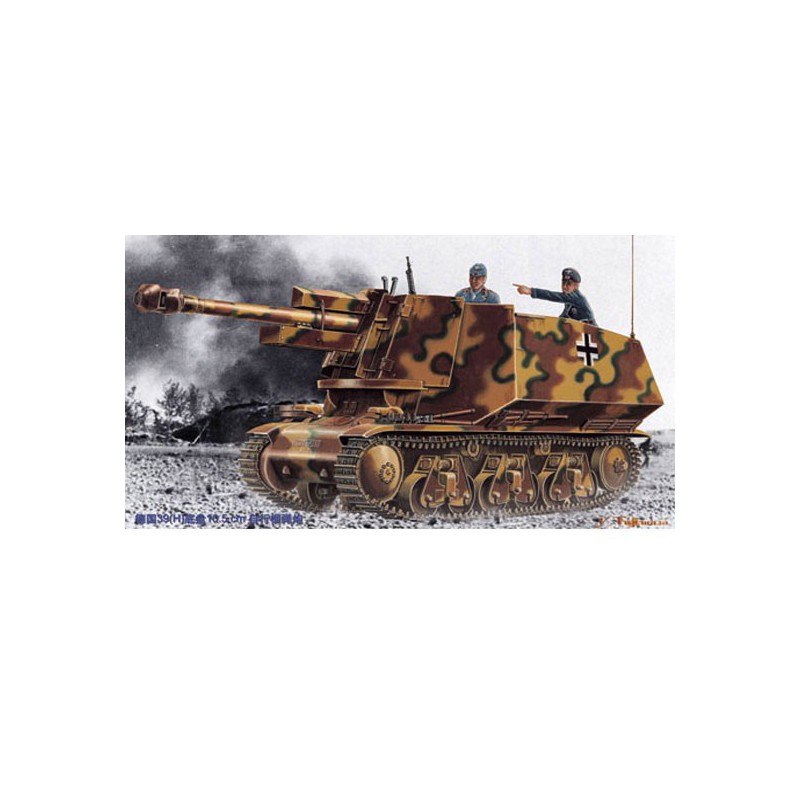 Plastic tank model German 39 (H) 105mm LEFH18 (SF) | Scientific-MHD