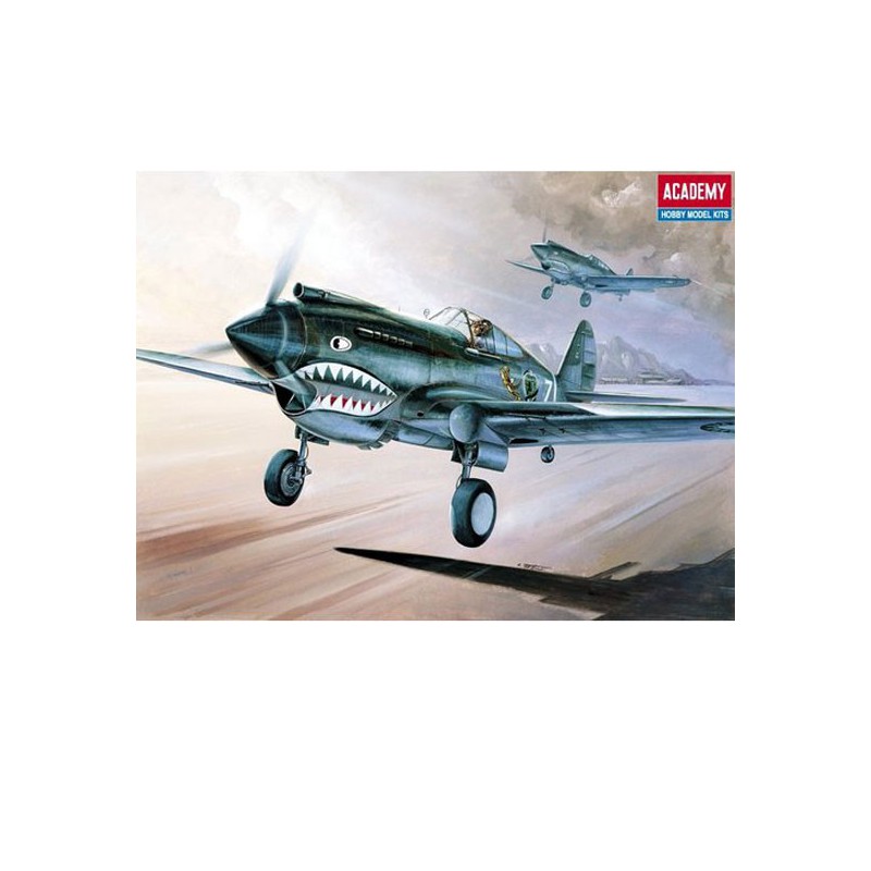 P-40C 1/72 plastic plane model | Scientific-MHD