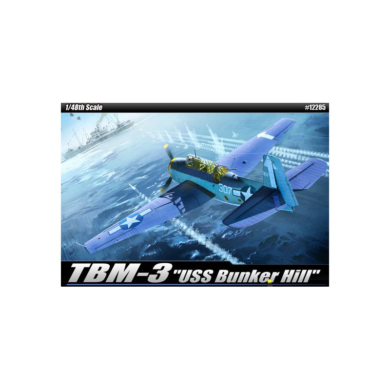 TBM-3 USS Bunker Hill 1/48 plane plane model | Scientific-MHD