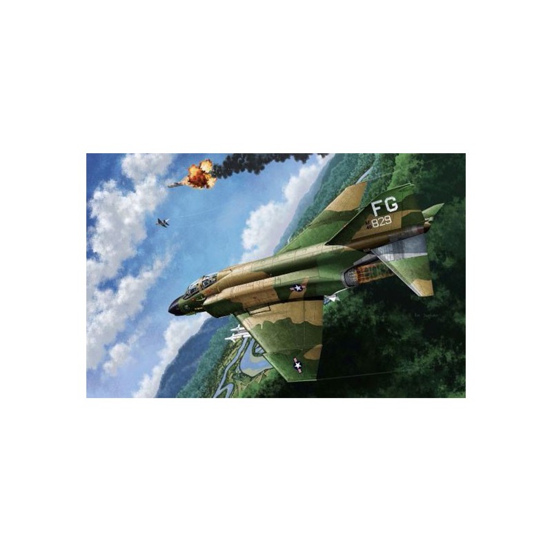 USAF F-4C Vietnam 1/48 plastic plane model | Scientific-MHD USAF F-4C Vietnam 1/48 plastic plane model | Scientific-MHD