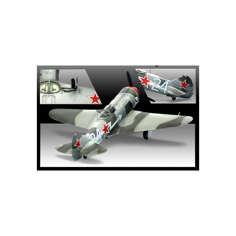 Lavochkin plastic plane model la-7 russian aces 1/72 | Scientific-MHD