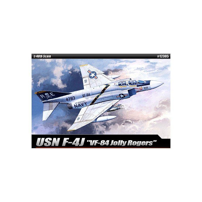 Plastic plane model F-4J VF-84 Jolly Rogers 1/48 | Scientific-MHD