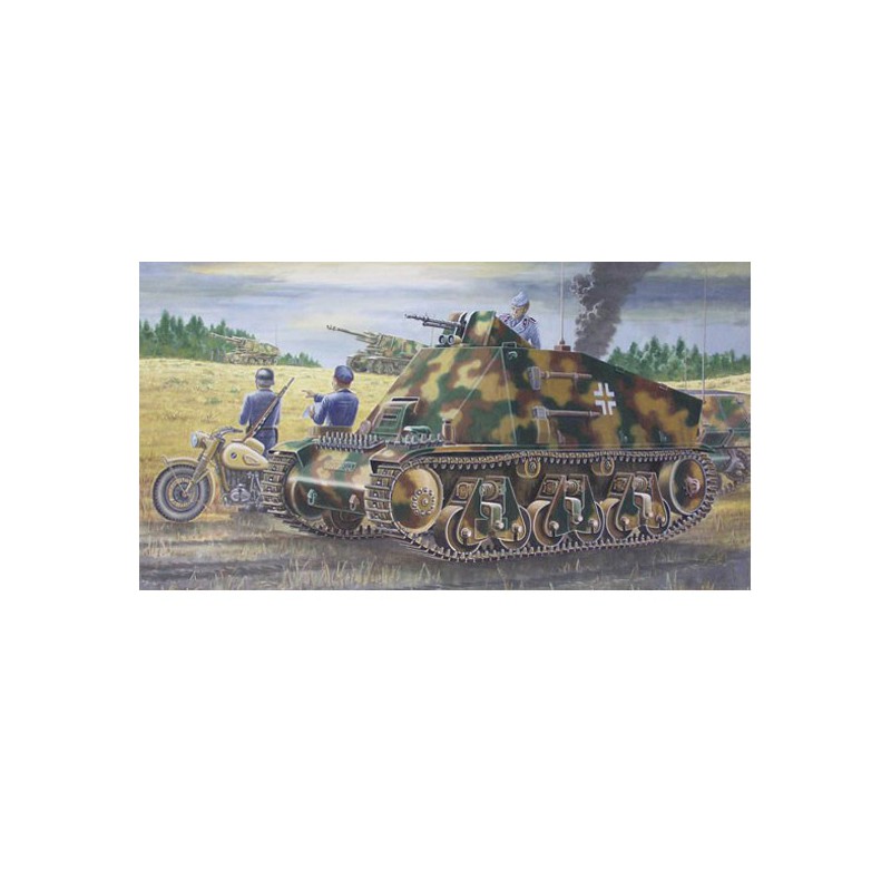 Plastic tank model German 39 (H) Car Conductor | Scientific-MHD