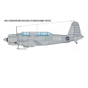 SB2U-3 plastic plane model Vindicator 1/48 | Scientific-MHD