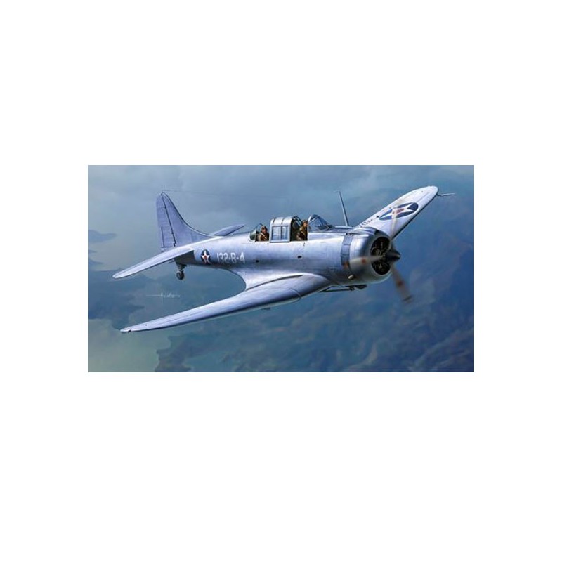 USMC SBD-1 1/48 plastic plane model | Scientific-MHD