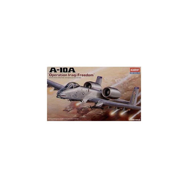A-10A plastic plane model Op. Iraqi Freedom 1/72 | Scientific-MHD