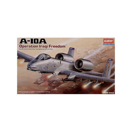 A-10A plastic plane model Op. Iraqi Freedom 1/72 A-10A plastic plane model Op. Iraqi Freedom 1/72 | Scientific-MHD