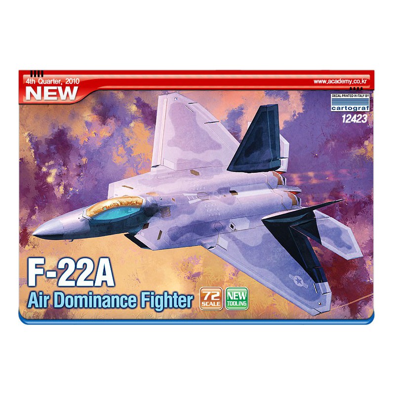 Plastic plane model F-22A Air Dominancefighter1/72 | Scientific-MHD