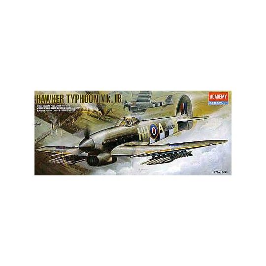 Hawker Typhoon IB 1/72 plastic plane model Hawker Typhoon IB 1/72 plastic plane model | Scientific-MHD