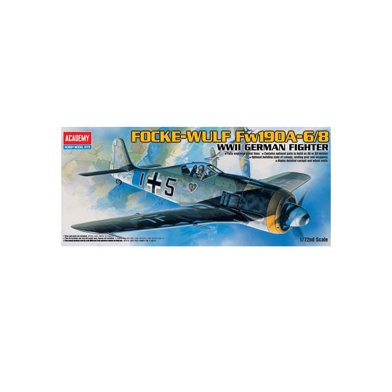 Plastic plane model FW190A-6/8 1/72 | Scientific-MHD