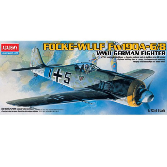 Plastic plane model FW190A-6/8 1/72 Plastic plane model FW190A-6/8 1/72 | Scientific-MHD