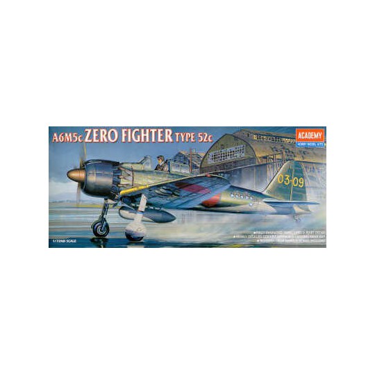 Zero Fighter plastic model type 5 1/72 Zero Fighter plastic model type 5 1/72 | Scientific-MHD
