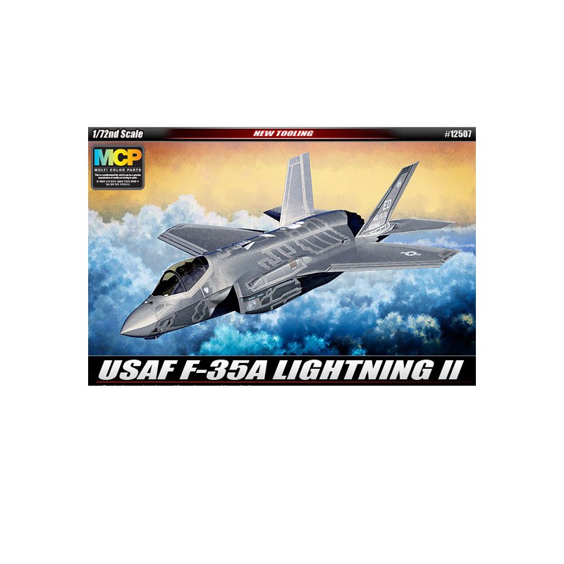 F-35A plastic plane model Lightning II MCP 1/72 | Scientific-MHD