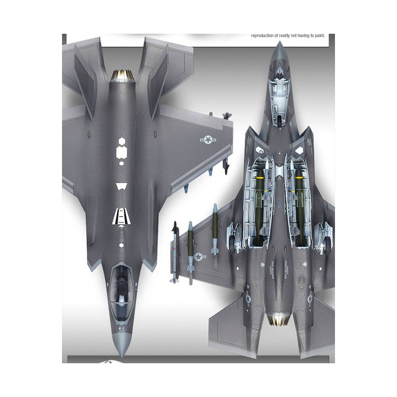 F-35A plastic plane model Lightning II MCP 1/72 | Scientific-MHD