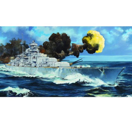 Plastic boat model German Bismarck Battleship | Scientific-MHD Plastic boat model German Bismarck Battleship | Scientific-MHD