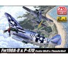 D-Day plastic plane model P-47 & FW190A-8 Combo 1/72 | Scientific-MHD D-Day plastic plane model P-47 & FW190A-8 Combo 1/72 | Scientific-MHD