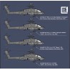 Plastic helicopter model AH-64D Block II Apache 1/72 | Scientific-MHD