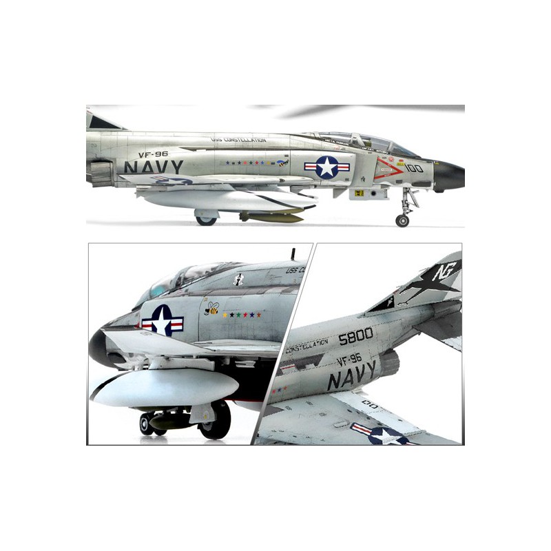 Plastic plane model F-4J Phantom Sow Time MCP 1/72 | Scientific-MHD