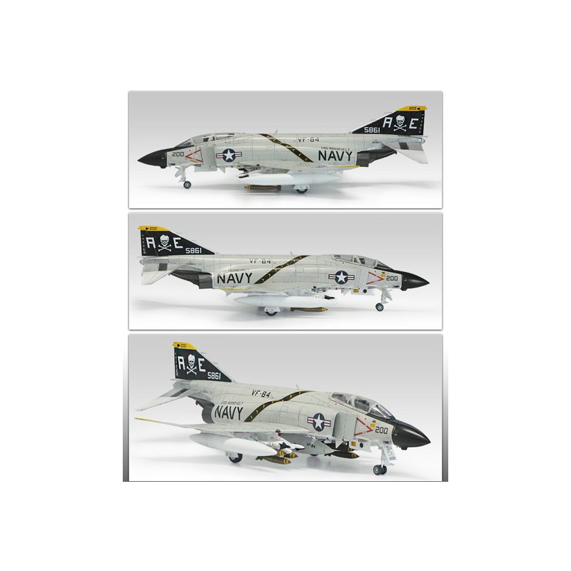 USN F-4J Phantom plastic model 1/72 | Scientific-MHD USN F-4J Phantom plastic model 1/72 | Scientific-MHD