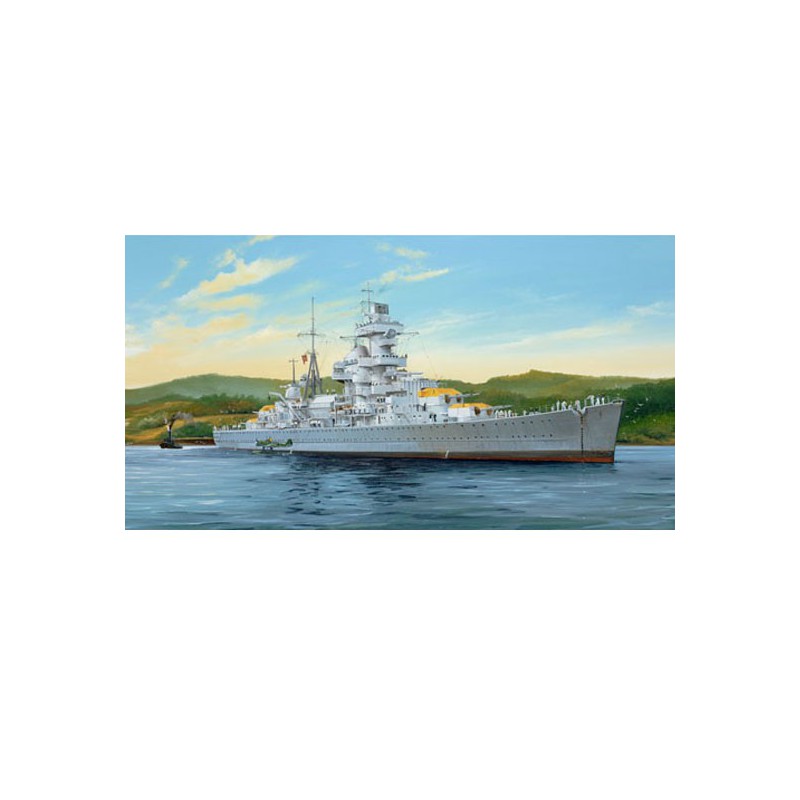 Admiral Hipper 1941 plastic boat model | Scientific-MHD