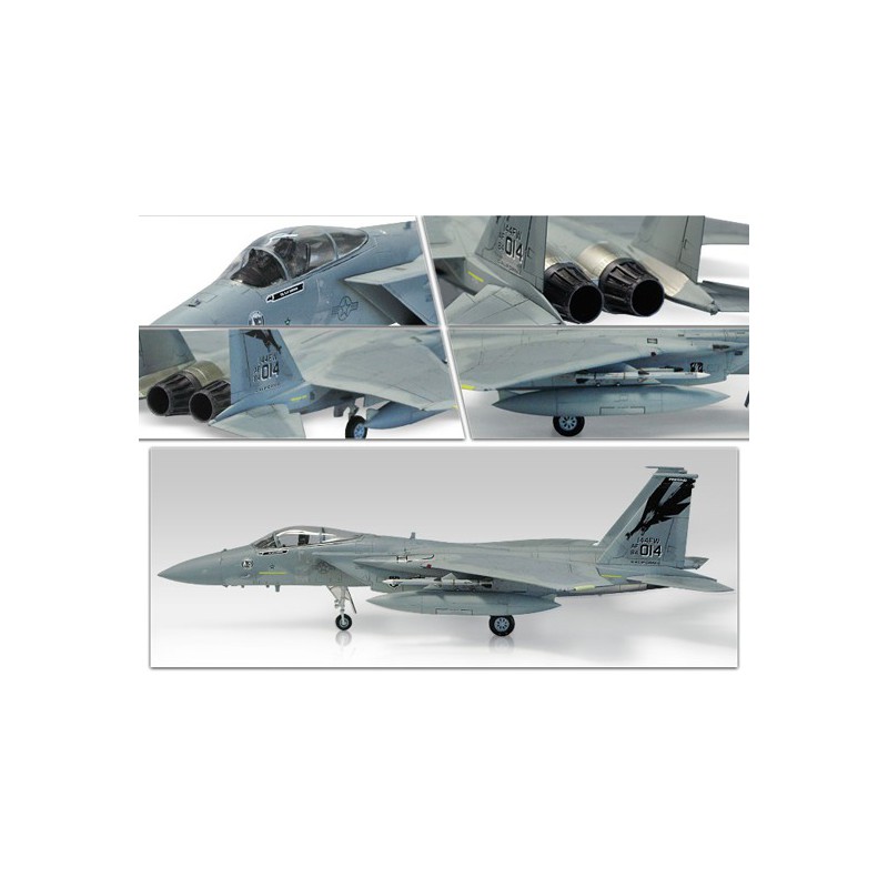 F-15 plastic plane model MSIP II 144th FW 1/72 | Scientific-MHD F-15 plastic plane model MSIP II 144th FW 1/72 | Scientific-MHD