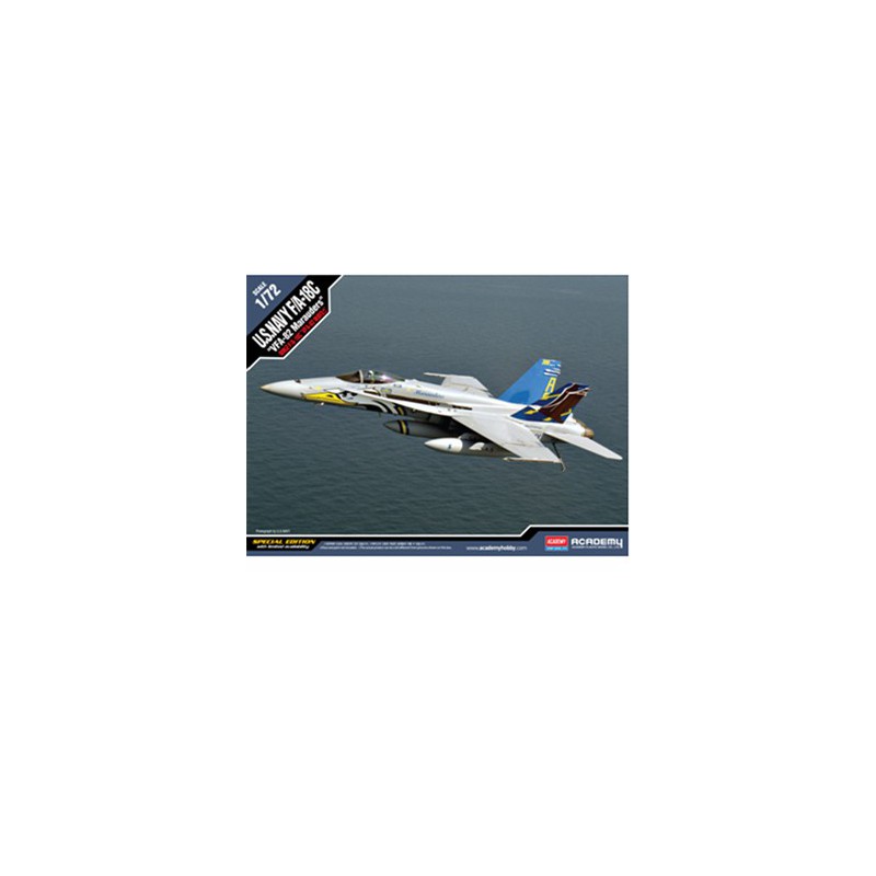 Plastic plane model F/A-18C VFA-82 MARAUDERS 1/72 | Scientific-MHD